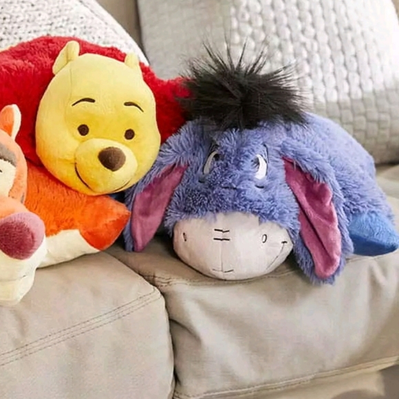 Pillow Pets Disney Winnie the Pooh 18" Eeyore Stuffed Animal - Picture 4 of 17